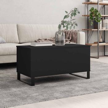 ARDEBO.de - Couchtisch Schwarz 90x44,5x45 cm Holzwerkstoff