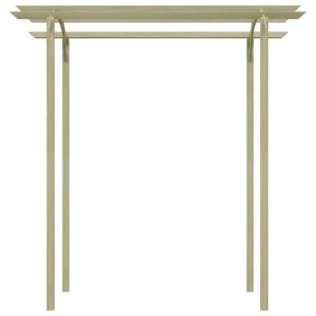 Garten-Pergola Kiefernholz Imprägniert 180x197x210 cm