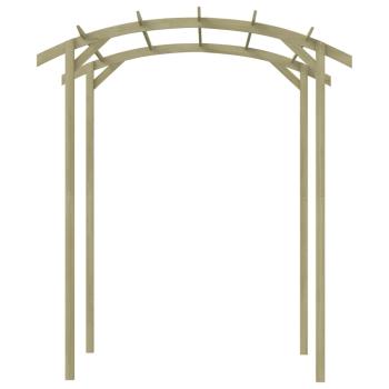 Garten-Pergola Kiefernholz Imprägniert 180x197x210 cm