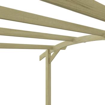 Garten-Pergola Kiefernholz Imprägniert 180x197x210 cm
