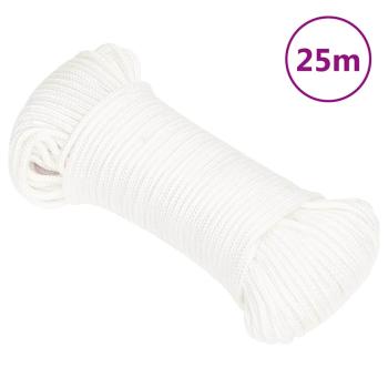 ARDEBO.de - Bootsseil Weiß 5 mm 25 m Polypropylen