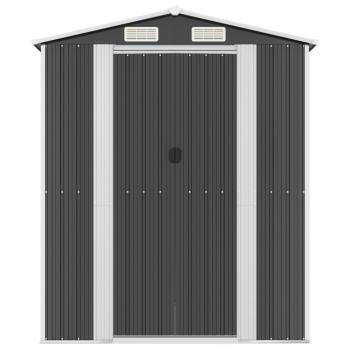 Geräteschuppen Anthrazit 192x689x223 cm Verzinkter Stahl