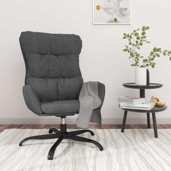 ARDEBO.de - Relaxsessel Dunkelgrau Stoff