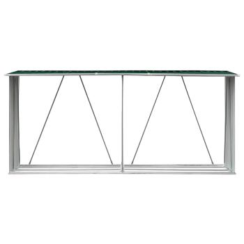 Brennholzlager Verzinkter Stahl 330x84x152 cm Grün