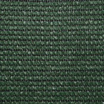 Sonnensegel 160 g/m² Dunkelgrün 6x6 m HDPE