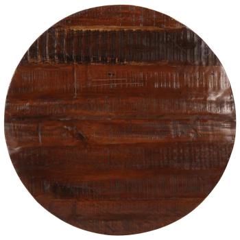 ARDEBO.de - Tischplatte Ø 70x2,5 cm Rund Altholz Massiv