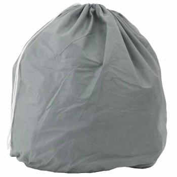 Schutzh?lle f?r Pferdeanh?nger Grau 334x148x230 cm Vliesstoff