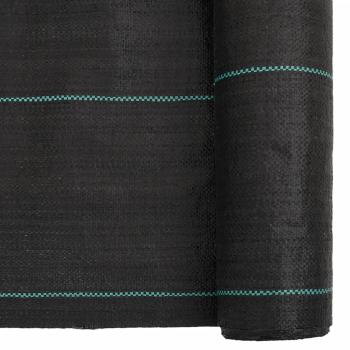 Unkrautmembran Schwarz 0,5x50 m PP