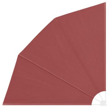 Faltbarer Balkonfächer Terracotta-Rot 210×210 cm