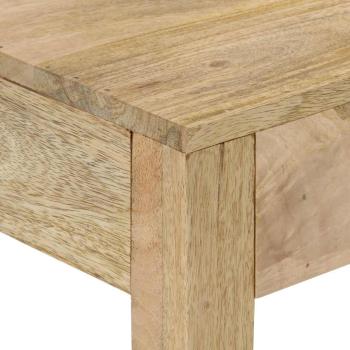 Konsolentisch 110x30x75 cm Gebleichtes Massivholz Mango