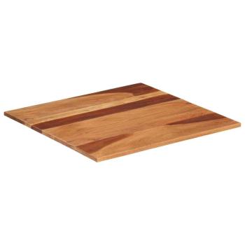 Tischplatte Massivholz Akazie 15-16 mm 60x60 cm