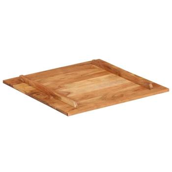 Tischplatte Massivholz Akazie 15-16 mm 60x60 cm