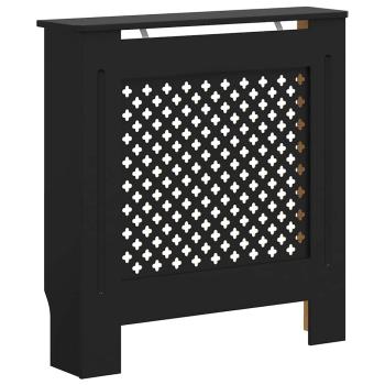 MDF Heizkörperverkleidung Schwarz 78 cm