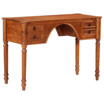 ARDEBO.de - Schreibtisch mit Schubladen 110x50x76 cm Massivholz Akazie