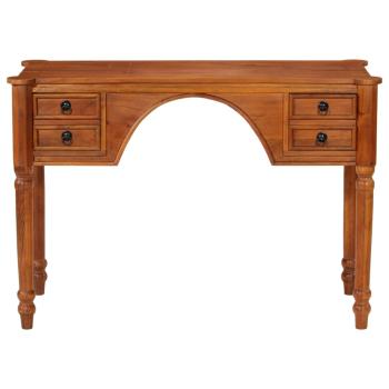 Schreibtisch mit Schubladen 110x50x76 cm Massivholz Akazie