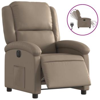 Relaxsessel Elektrisch Cappuccino Kunstleder