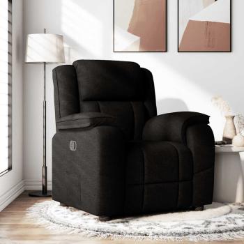 ARDEBO.de - Relaxsessel Schwarz Stoff