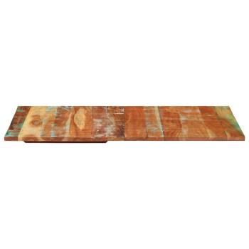 Tischplatte Rechteckig 60x140 cm 25-27 mm Altholz Massiv