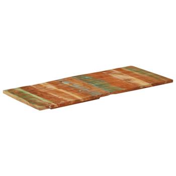 Tischplatte Rechteckig 60x140 cm 25-27 mm Altholz Massiv