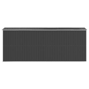 Geräteschuppen Anthrazit 192x523x223 cm Verzinkter Stahl