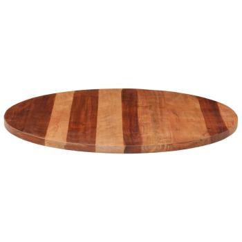 Tischplatte Massivholz Akazie Rund 25-27 mm 80 cm