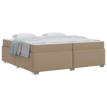 Bettrahmen Cappuccino 200 x 200 cm Stoff