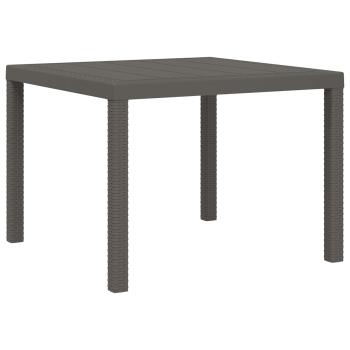 Garten Essgruppe 3 stk. Hellgrau und Creme PP