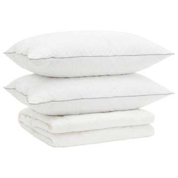 Gänsedaunen-Bettdecken-Set 90% FULDA 3 stk. 155 x 220 cm Sommer
