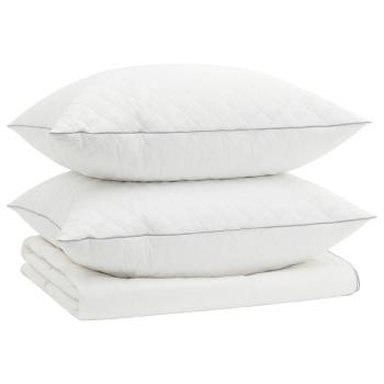 Gänsedaunen-Bettdecken-Set 90% FULDA 3 stk. 220 x 240 cm Sommer