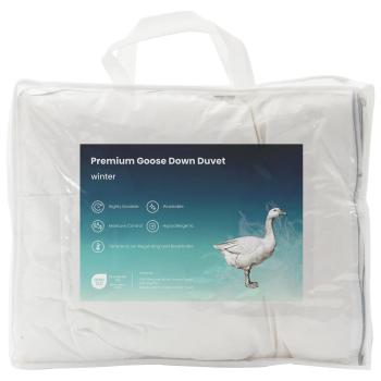 Gänsedaunen-Bettdecken-Set 90% FULDA 3 stk. 140 x 220 cm Winter