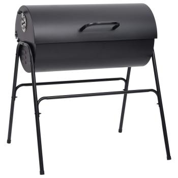 Fassgrill mit 2 Kochrosten 3 stk. 80 x 73 x 90 cm Metall