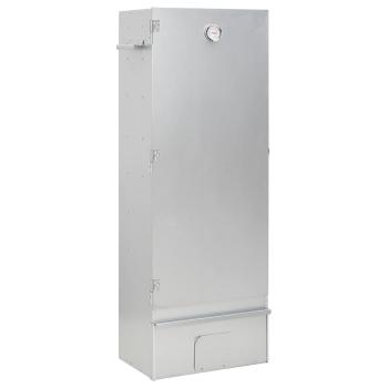 Räucher Ofen 3 stk. 44,5 x 29 x 110 cm Verzinkter Stahl Silber