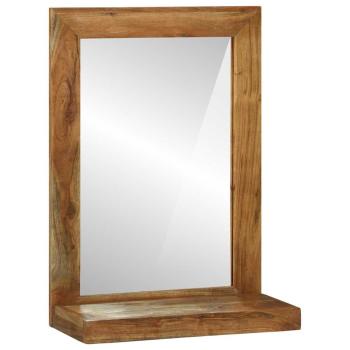 ARDEBO.de - Badezimmer Spiegel Braun 50 x 22 x 70 cm Massivholz Akazie