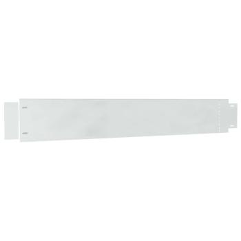 Rasenzaun 100 x 14 x 0.07 cm Galvanisiertes Stahl