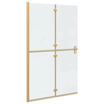 Walk-In Duschwand Gold 120 x 6,5 x 190 cm