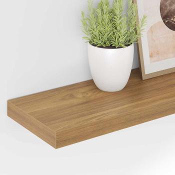 Wandregal 4 stk. Braun 80 x 23,5 x 3,8 cm Holzwerkstoff