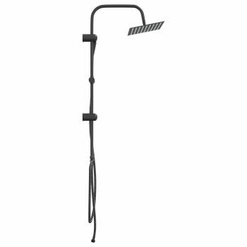 Duschsystem Schwarz 47 x 20 x 95 cm Edelstahl