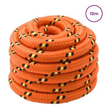 Bootsseil 4 mm 10 m Orange