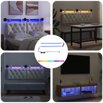 ARDEBO.de - LED Streifen 110 cm Mehrfarbig PVC