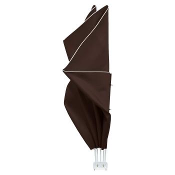 Balkon Sichtschutz 160 x 240 cm Polyester Unregelmäßig Braun