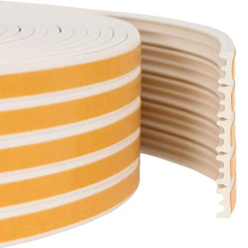 ARDEBO.de - Selbstklebende Fensterdichtung Weiß 9 x 4 mm 50 m
