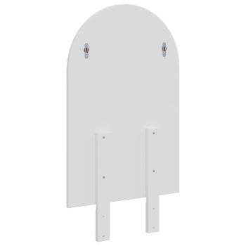 Spiegel FAUSKE Weiß 43 x 3,5 x 77 cm Nur für den Innenbereich