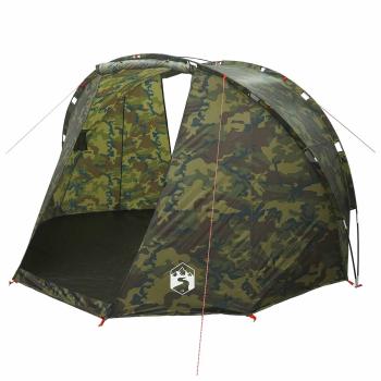 Angelzelt mit Schnellverschluss Personen Helles Camouflage