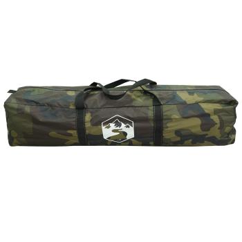 Angelzelt mit Schnellverschluss 4 Personen Helles Camouflage