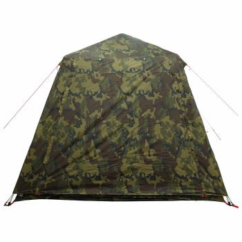 Angelzelt mit Schnellverschluss 4-Personen Helles Camouflage