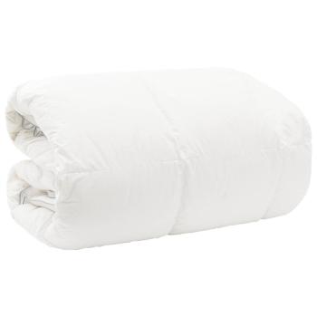 Bettdecke FULDA 200 x 240 cm 4 Jahreszeiten 210 GSM Weiß