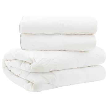 Bettdecke FULDA 200 x 240 cm 4 Jahreszeiten 310 GSM Weiß