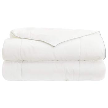 Bettdecke TRIER 200x240 cm Sommer 140 GSM Weiß Hypoallergen