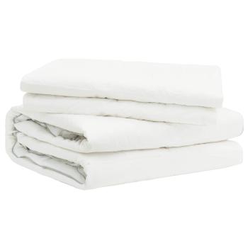 Bettdecke TRIER 240x260cm 4 Jahreszeiten 140+220GSM Weiß