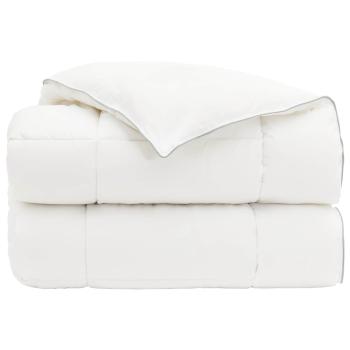 Bettdecke 220x260 cm Winter 450 GSM Australische Wolle Weiß